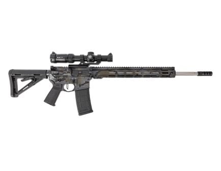 PSA Custom 20" Rifle 5.56 NATO 1/7 SS 15" Hex Rail W/ PSA Custom Flat FCG, Vortex Scope - Black OCP