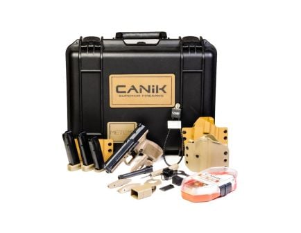 CANIK TP9 METE SFT 4.46" 9mm 20rd Pistol Loadout Package, Black/Flat Dark Earth - HG7605N