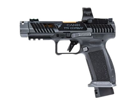 Canik TTI Combat w/ M03 9mm 4.6" 18rd, Smoke