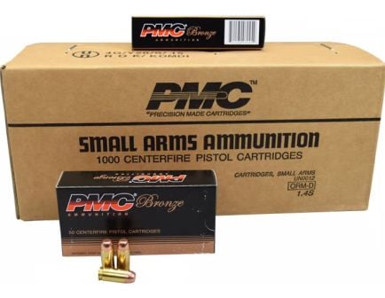 PMC .40 S&W Bulk Ammo 180 Grain FMJ 1000rd - PM40EC