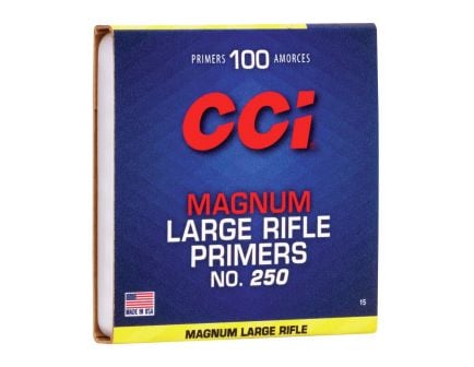 CCI Large Magnum Rifle 100 Primers For Sale