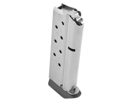 Chip McCormick 1911 Compact 8 Round 9mm Magazine With Baseplate, Stainless