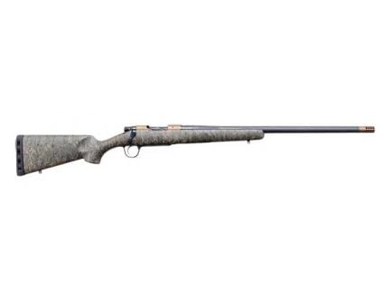 Christensen Arms Ridgeline 6.5 Crd Bolt-Action Rifle, Green w/ Black and Tan Webbing - 801-06020-00