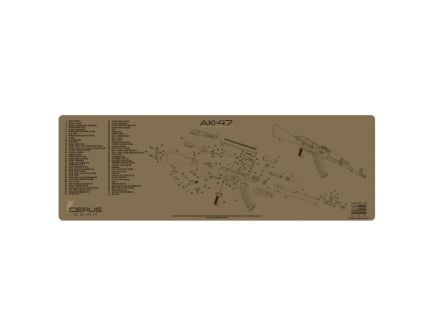 Cerus Gear ProMat 12" x 36" x 3 mm Schematic Mat, Coyote Tan