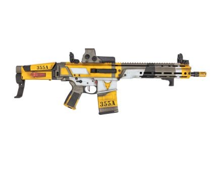 PSA Custom JAKL 12.5" .308 1:10 Nitride F5 Brace Pistol W/ PSA Custom Flatbow FCG, PSA Custom G Hand Stop, Eotech 512 - Smoke Stack