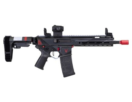 PSA Custom Jakl 10.5" 5.56 NATO 1/7 Nitride Pistol, Flat FCG, Romeo 5 Red Dot, Starship Fighter