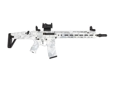 PSA Custom 5.56 Jakl 14.5" Pin & Welded Rifle W/ PSA Custom Flatbow FCG, Romeo 7S Reddot - Ghost Camo