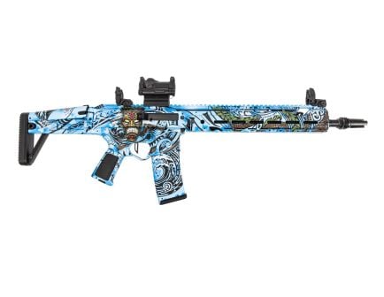 PSA Custom 14.5" P&W Jakl W/ Flatbow FCG, Mbus sights, Sig Romeo 7s Red dot - Tropical Breeze