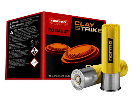 Norma CLAYSTRIKE 20ga 2.75" #8 shot 1oz, 25rds - 1196052880