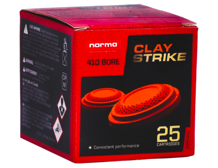 Norma CLAYSTRIKE .410 3" #7.5 shot 2/3oz, 25rds - 1198043440