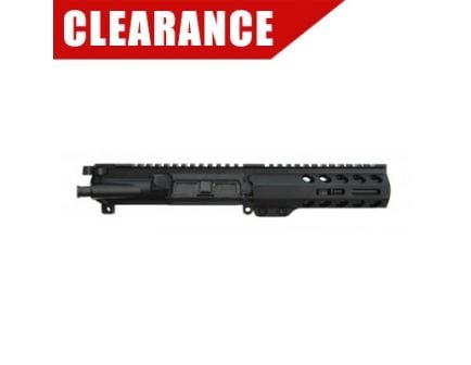 BLEM PSA 4" 9mm 6" M-Lok Railed Upper With Fluted Flash Can, Hybrid BCG, & CH - 5165447843