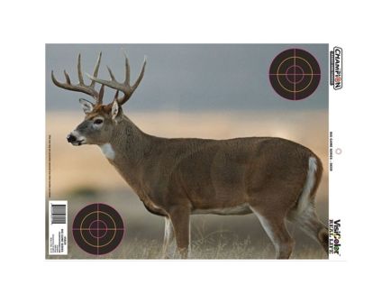 Champion Visicolor Real Life Big Game Deer/Bear/Antelope Target 18" x 12" Pack of 12
