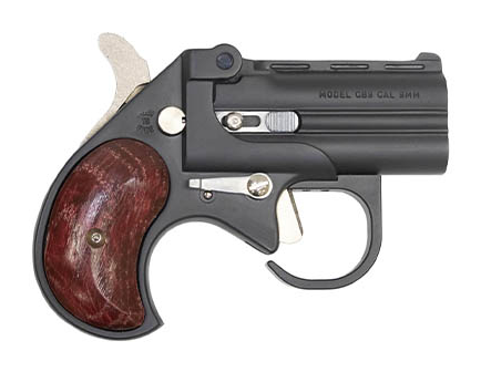 Cobra 9mm Derringer Pistol Blk/Rosewood 