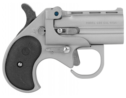 Cobra 9mm Derringer Pistol 2.75" Guardian Package, Satin/Black - BBG9SB