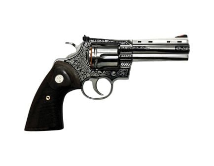 Colt Python Filigree .357 Magnum Revolver 4.25" 6rds, Stainless
