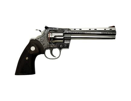 Colt Python Filigree .357 Magnum Revolver 6" 6rds, Stainless
