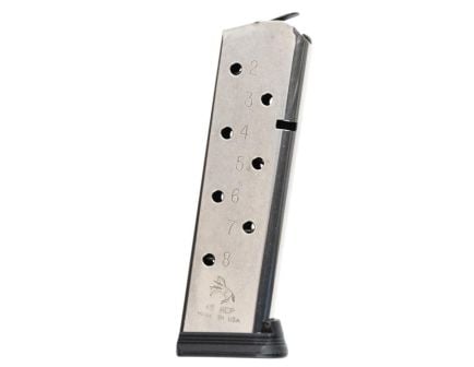 Colt 8rds .45 ACP, Stainless Steel