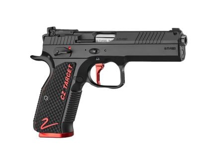 CZ Shadow 2 Target Limited 5" 9mm 17rd Pistol, Black