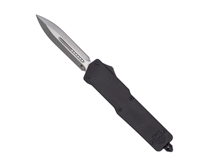 CobraTec Large Praxis Black Dagger Not Serrated - LPRXDAGNS