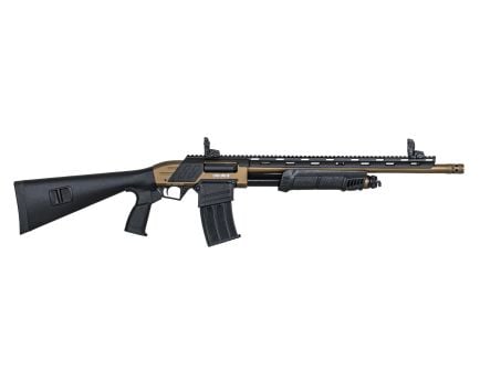 Boundkraft Defender 20" Pump 12ga 5rd Shotgun, FDE - BOU12DEFRZ