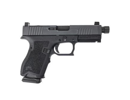PSA Dagger Compact 9mm Pistol With Extreme Carry Cuts RMR Slide, Threaded Barrel - 2-Tone Gray With PSA Soft Case