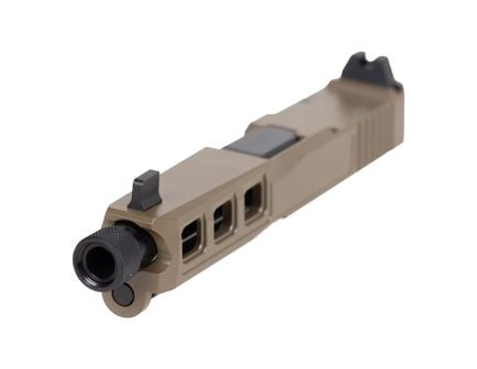 PSA Dagger Complete SW3 RMR Slide Assembly With Threaded Barrel, Flat Dark Earth