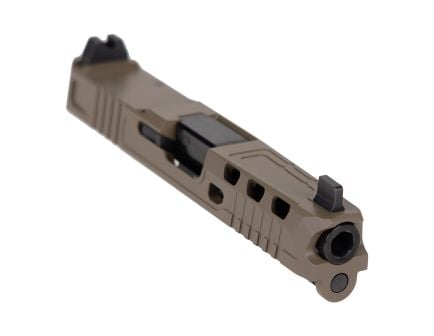 PSA Dagger Complete SWR RMR Slide Assembly With Non-Threaded Barrel, Flat Dark Earth