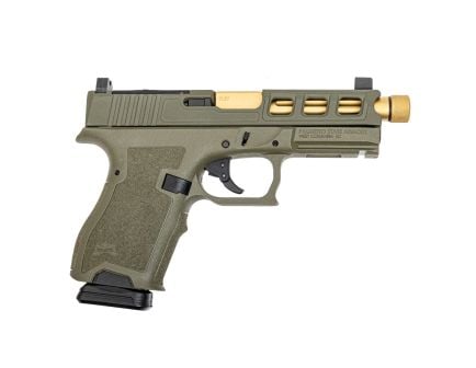 PSA Dagger Complete SW3 RMR Pistol With TIN Fluted Threaded Barrel, Sniper Green