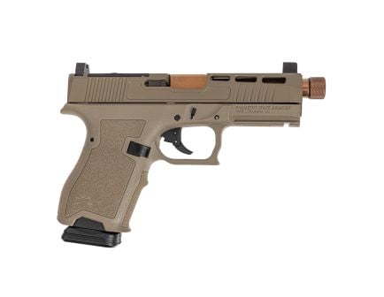 PSA Dagger Compact 9mm Pistol With SW2 Extreme Carry Cut RMR Slide & Copper Threaded Barrel, Flat Dark Earth