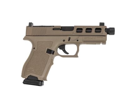 PSA Dagger Compact SW3 RMR Pistol With Threaded Barrel, FDE