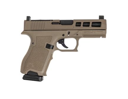 PSA Dagger Compact 9mm Pistol With SW1 RMR Slide & Honeycomb Non Threaded Barrel, Flat Dark Earth