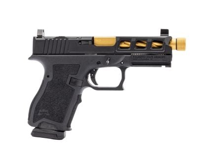 PSA Dagger Compact SW3 RMR Pistol With TiN Spiral Fluted Threaded Barrel, Black