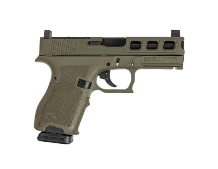 PSA Dagger Compact 9mm Pistol With SW3 ECC RMR Slide & Non Threaded Barrel, Sniper Green