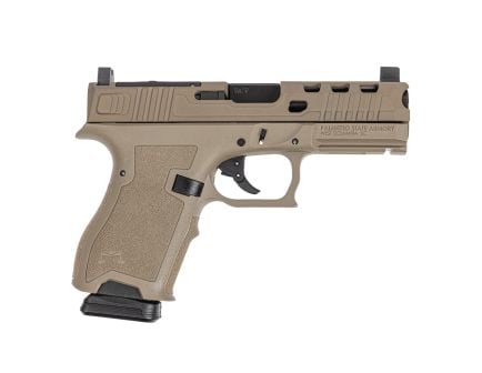PSA Dagger Compact 9mm Pistol With SWRV2 RMR Slide & Non-Threaded Barrel, Flat Dark Earth