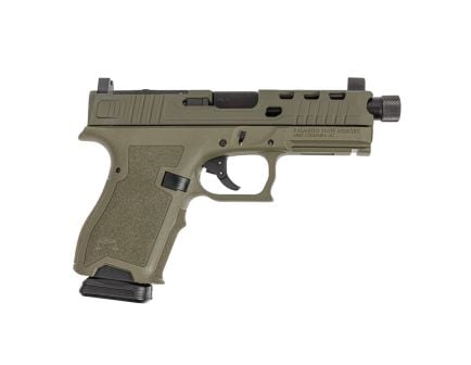 PSA Dagger Compact 9mm Pistol With SWRV2 RMR Slide Threaded Barrel, Sniper Green
