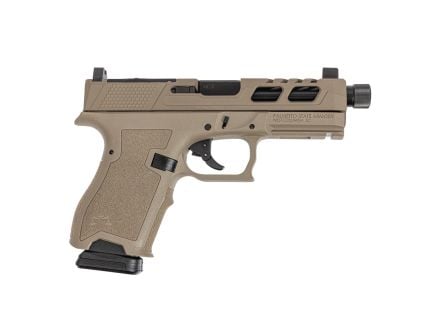 PSA Dagger Compact 9mm Pistol With SW6 RMR Slide & Threaded Barrel, FDE