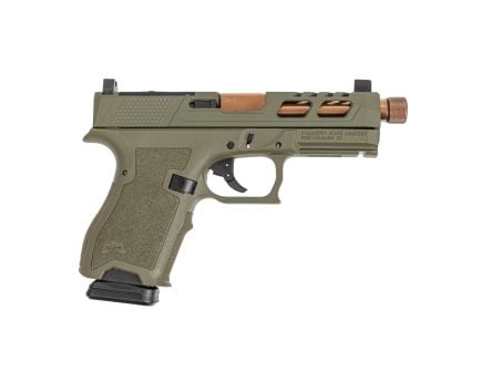 PSA Dagger Compact SW6 RMR Pistol W/Copper Threaded Barrel, Sniper Green