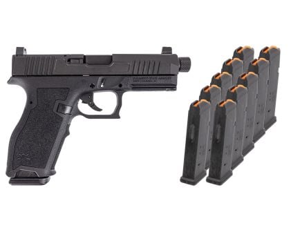 PSA Dagger Full Size-S , ECC, RMR, Threaded Barrel, Soft Case, With 10-17RD Mags, Black