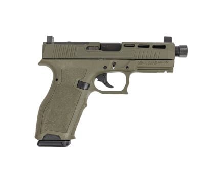 PSA Dagger Full Size - S 9mm SW2 RMR Pistol With Threaded Barrel, Sniper Green