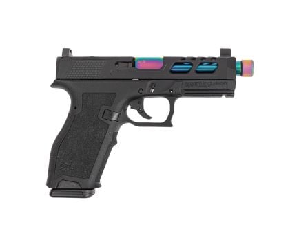 PSA Dagger Full Size - S 9mm SW6 RMR Pistol With Chameleon Threaded Barrel, Black