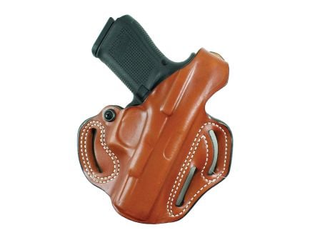 Desantis Gunhide Thumb Break Scabbard Smith & Wesson 5906 OWB Holster LH Leather, Tan