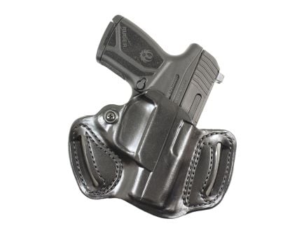 Desantis Gunhide Mini Slide Smith & Wesson M&P Shield 45 M2.0 OWB Holster RH Leather, Black