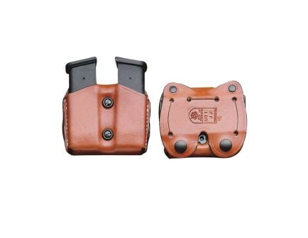 Desantis Gunhide Double Magazine Pouch Fits Glock G43, Tan
