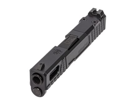 PSA Micro Sabre Dagger Slide Assembly - Shield Cut With Non-Threaded Barrel, Black