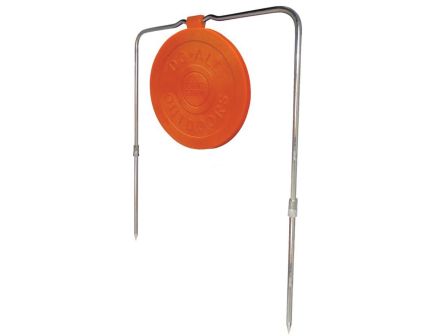 Do-All Outdoors 6" .22 Cal/.50 Cal Hanging Gong Show Target 8.75" x 14", Orange