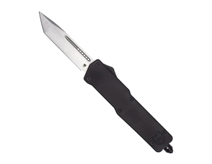 CobraTec Large Praxis Black Tanto Not Serrated - LPRXTNS