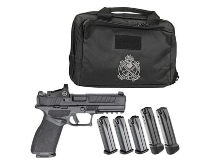 Springfield Echelon Gear Up 4.5" 9mm Pistol w/ Crimson Trace CTS-1550 Optic, Black - (3) 17rd / (2) 20rd Magazines