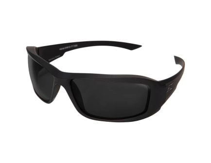 Edge Eyewear Hamel Safety Glasses, Black/Smoke Polarized Vapor Shield Anti-Fog