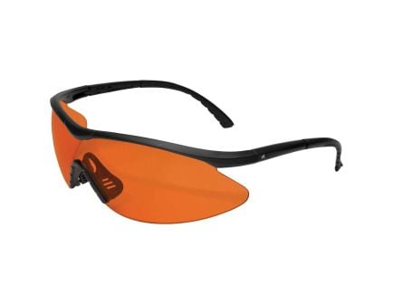 Edge Eyewear Fastlink Safety Glasses, Black/Orange Tiger's Eye Vapor Shield Anti-Fog