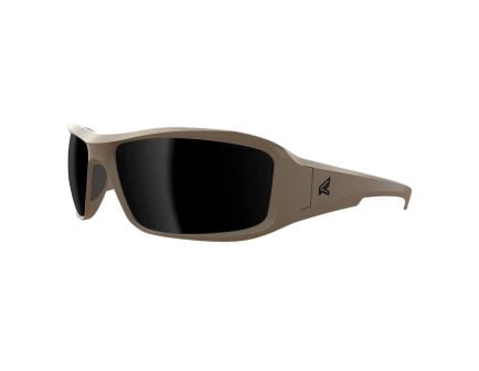 Edge Eyewear Hamel Safety Glasses, Sand/Black G-15 Vapor Shield Anti-Fog